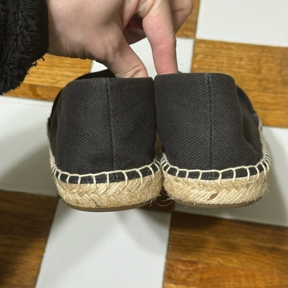 Michael Kors Zara Small Weave Canvas Espadrille‎ Size 8.5 Women